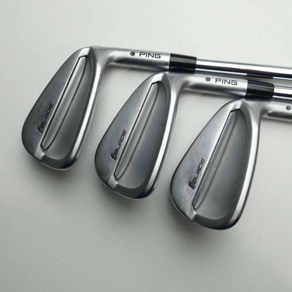 Used Ping iBlade Iron Set / 4 - PW / Stiff Flex - Image 3 of 4