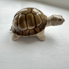 Vintage Glazed Ceramic TURTLE Llardo/ NAO Possibly Spanish L13.5cm F108