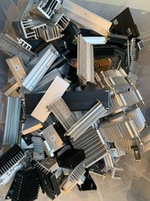 Aluminum Heatsink Scrap Lot Various Sizes - Diy / Recycling, 20 lbs