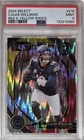 CALEB WILLIAMS ROOKIE PRIZM 2024 Select Green & Red SHOCK #216 PSA 9 MINT Bears