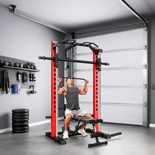 Smith Machine w/LAT Pulldown System Power Squ...