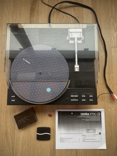 Upgraded Yamaha PX-3 Turntable Linear Tracking. Excellent Working Condition
