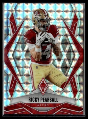 2025 Panini Phoenix #115 Ricky Pearsall Silver Pyramids Prizm