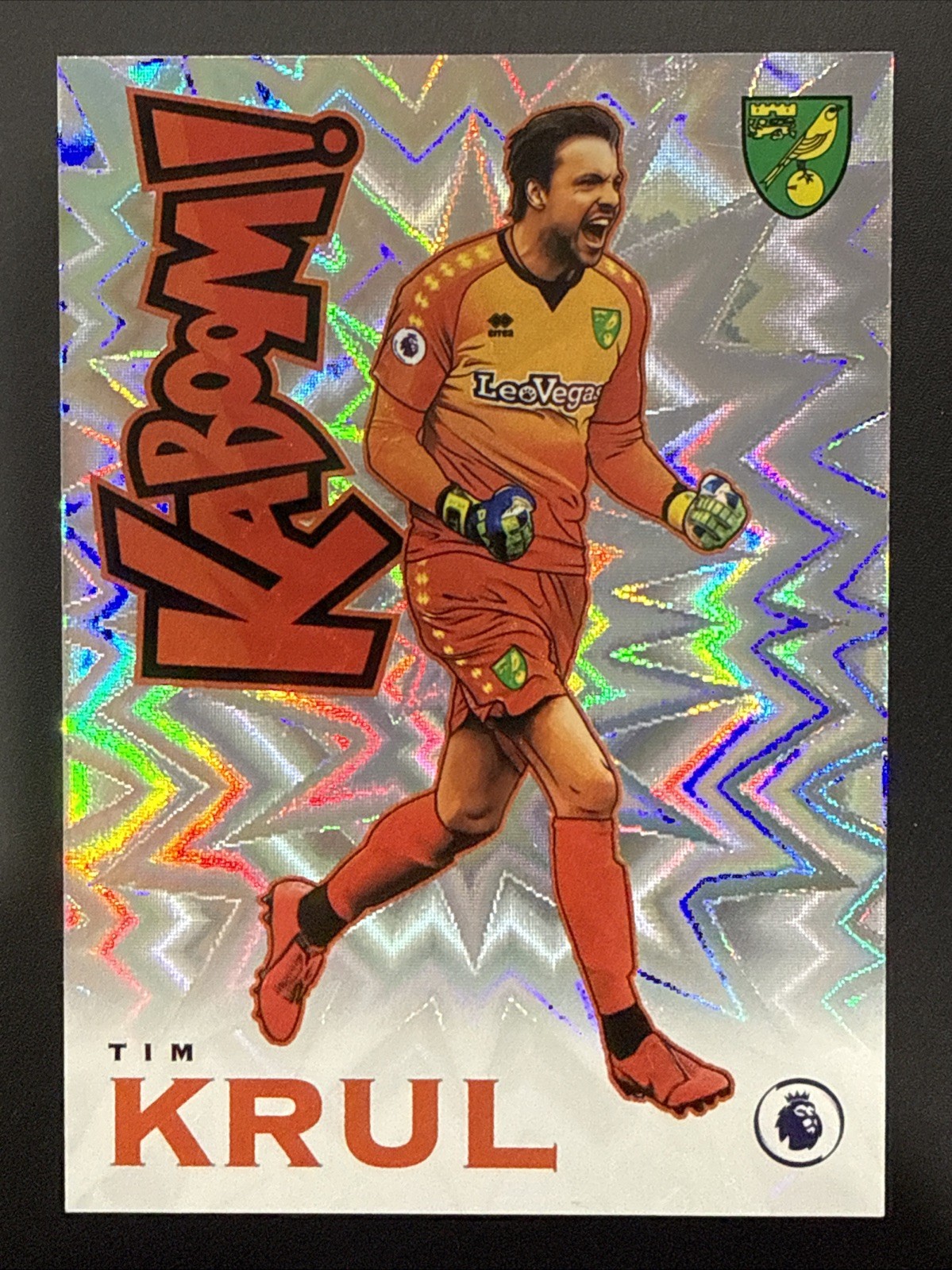 💥 2019 -20 Panini Prizm Premiere League Tim Krul KABOOM SP Case Hit SSP HOT!