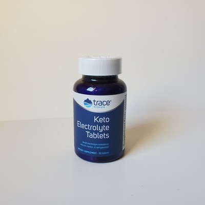Trace Minerals Keto Electrolyte Tablets Hydration Energy Muscle Support 90 Count