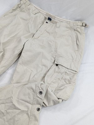 Vintage 90s Polo Ralph Lauren 40x29(40x30 Tag) Lightweight Cargo Roll Up Pants