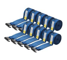 10 Pack 4x30 Winch Straps Blue Wflat Hook Wll 5400 Flatbed Tie Down Strap 10 Pack 4x30 Winch Straps Blue Wflat Hook Wll 5400 Flatbed Tie Down Strap