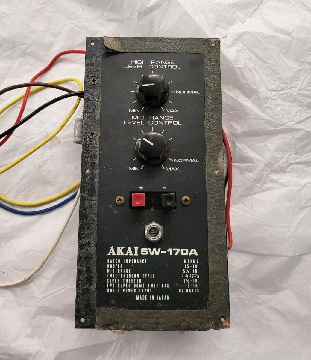 Akai SW-170A vintage audio equipment - eBay listing photo 1