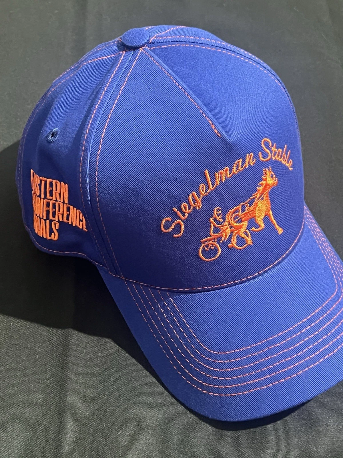 Siegelman Stable New York Knicks Blue Hat ECF 2026 Playoffs Exclusive In Hand
Opens in a new window 