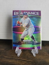 2020 PRIZM BASEBALL PETE ALONSO BRILLIANCE PURPLE PRIZM #B-3