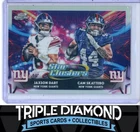 2025 Topps Cosmic Chrome Cam Skattebo/Jaxson Dart Base (RAW)