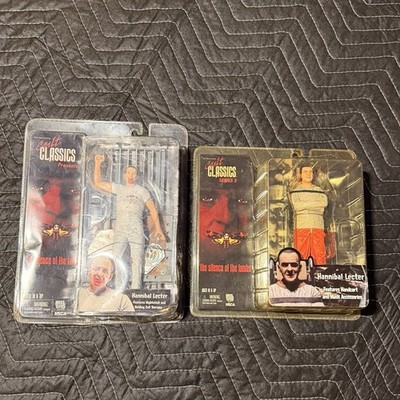 NECA Cult Classics Series 5, Silence of the Lambs Hannibal Lecter Lot (2)