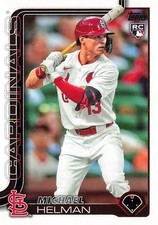 Michael Helman 2025 Topps #418 RC St. Louis Cardinals