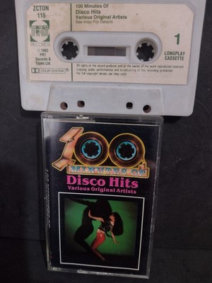 100 MINUTES OF DISCO HITS-SUGARHILL GANG/FREEZE/PLAYERS ASSOCIATION.EXCELLENT