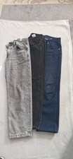 Baggy Jeans, Paket - drei Stück, schwarz, bl...