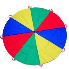 Parachute 6.5ft - Gymnastics Parachute with Handles for Children Group Team C...