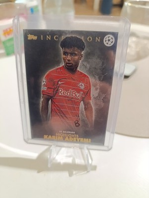 2021-22 Topps Inception UEFA Competitions Karim Adeyemi Highlights Salzburg 