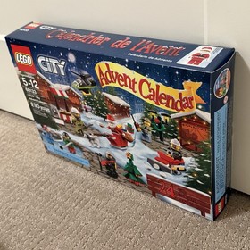 Lego 60133 City Advent Calendar 2016 (NEW, Retired) Minor Sign of Wear