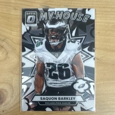 2025 Panini Donruss Optic My House Saquon Barkley Eagles #7 Football