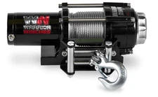 Warrior Winches Ninja 2,500lb 12v Electric ATV UTV Trailer Winch - Steel Rope
