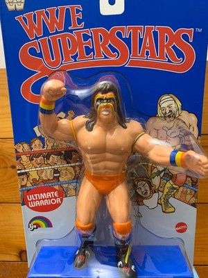 LJN WWE Superstars Ultimate Warrior Action Figure, 1980s Retro 8