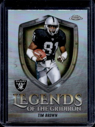 2025 Topps Chrome Tim Brown Refractor (RAW)