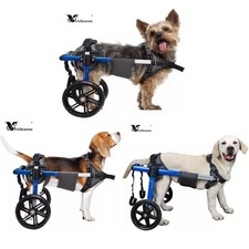 Used Adjustable Dog Wheelchair for Back Legs for Disabled or Injured Small Dogs