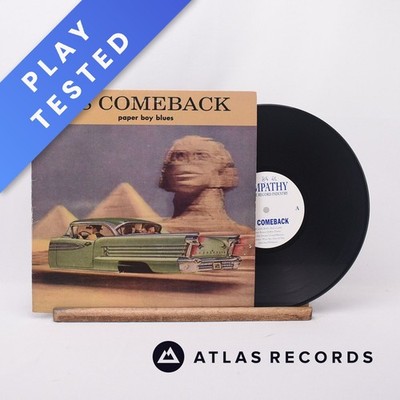 '68 Comeback Paper Boy Blues 10'' Vinyl Record SFTRI 258 - VG+/EX