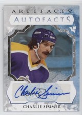 2023-24 Upper Deck Artifacts Auto Facts Charlie Simmer #AF-SI Auto 0u2j