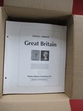 c 240 Stamp Album Pages Davo Stanley Gibbons Great Britain Used 4.5K Mix Conditi