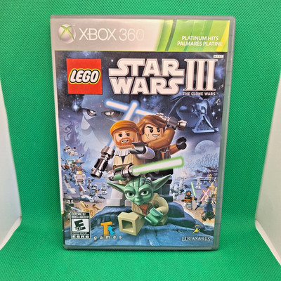 Lego Star Wars III: The Clone Wars Microsoft Xbox 360 CIB Tested