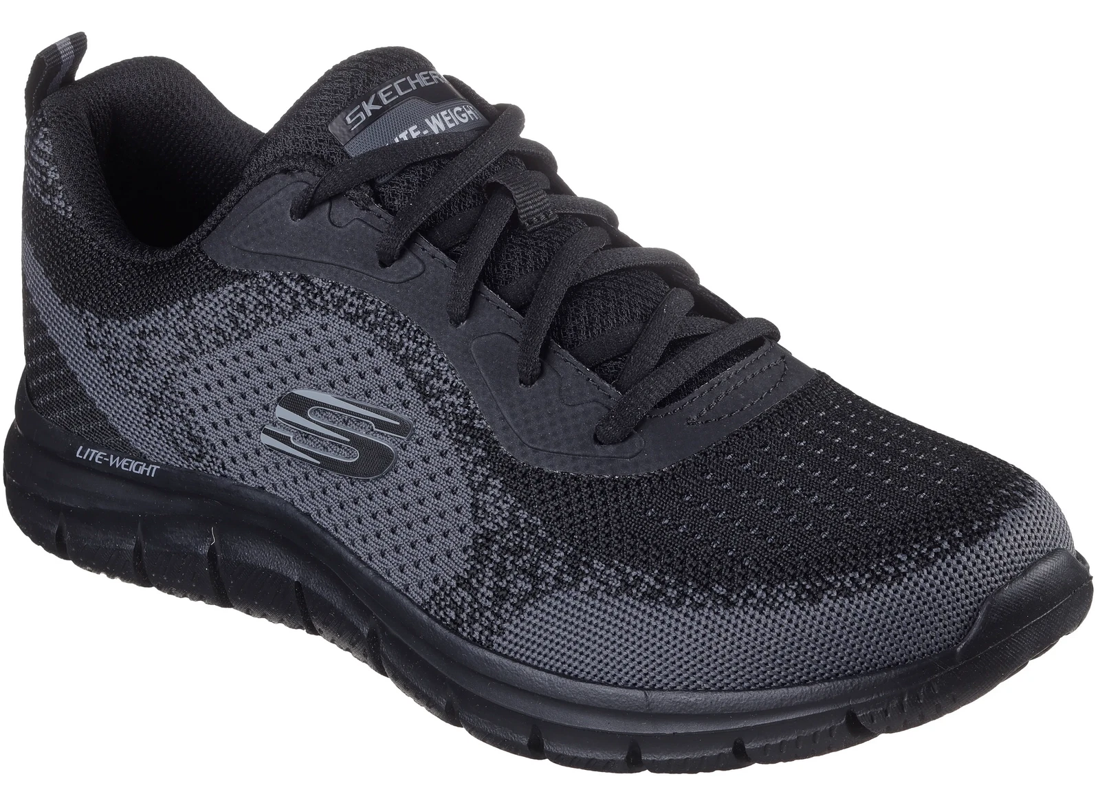 Skechers Track Glendor Mens Black Lace Up Gym Memory Foam Sport Trainers
Opens in a new window or ta