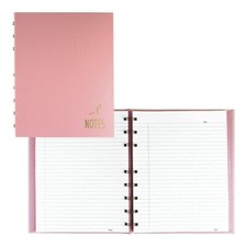 Blueline Pink Ribbon Notebook A7150 (Black/Pink/Bright Pink) 9 1/4" x 7 1/4"