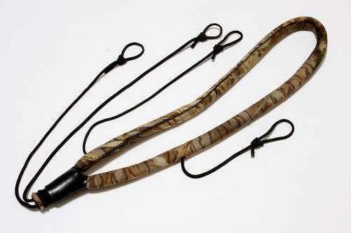 3 Game Call Schlüsselbänder individuell geflochten Paracord mehrere Tropfen grün/camo Jagd - Bild 2 von 4