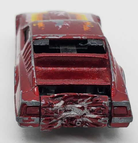 1983 Hot Wheels Speed Crasher Nissan 200SX Diecast Crack Ups Red Retro Vintage - Picture 4 of 5