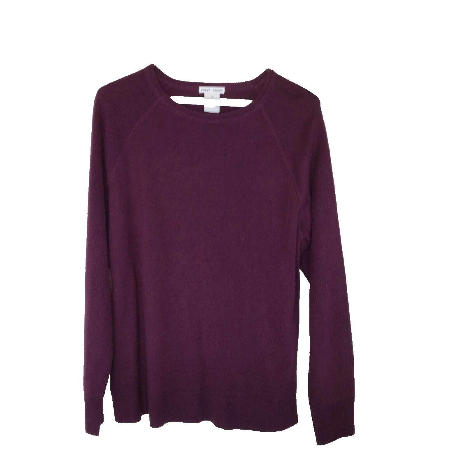 Suéteres para mujer Sólido Sweet Romeo