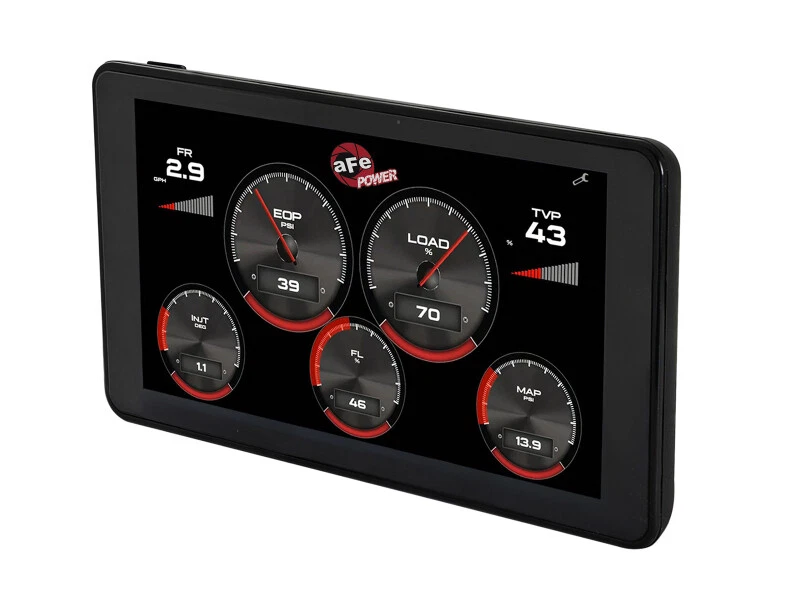 Monitor de pantalla de calibre avanzado aFe Power 5,5' para GMC Sierra 2500 HD 2008-2021 Foto 4 de 4