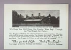 c 1960 VAN BRIGGLE ART POTTERY Colorado Springs ADVERTISING CARD Vintage
