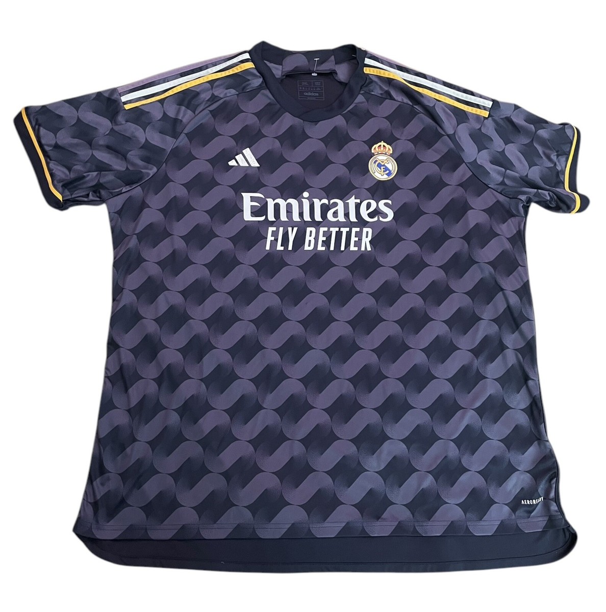 100% Authentic Adidas Real Madrid 2023-24 away Soccer Jersey