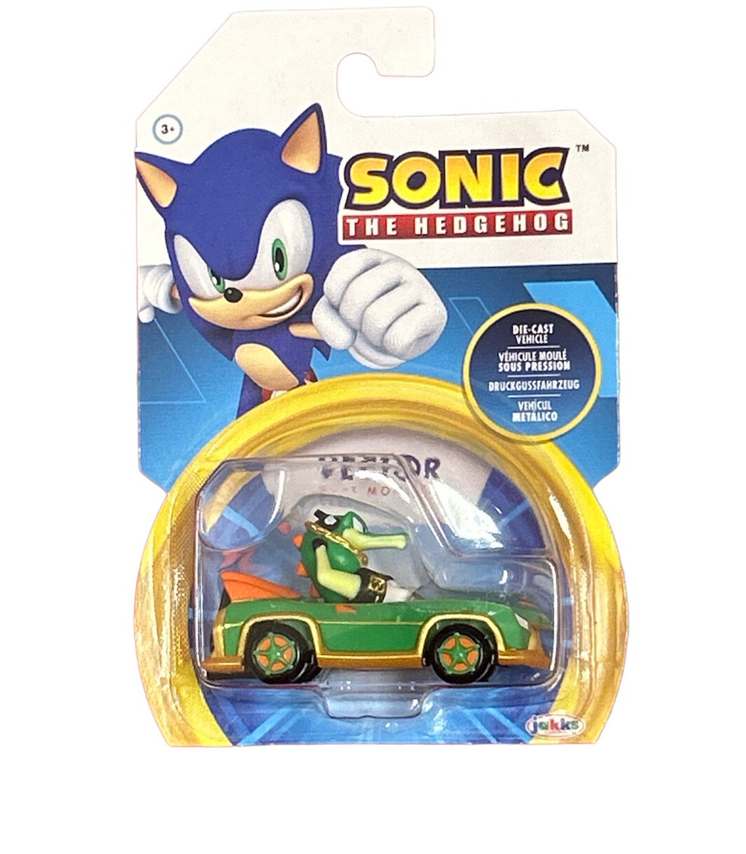 Sonic The Hedgehog Vector Diecast Beat Monster Car Team Racing