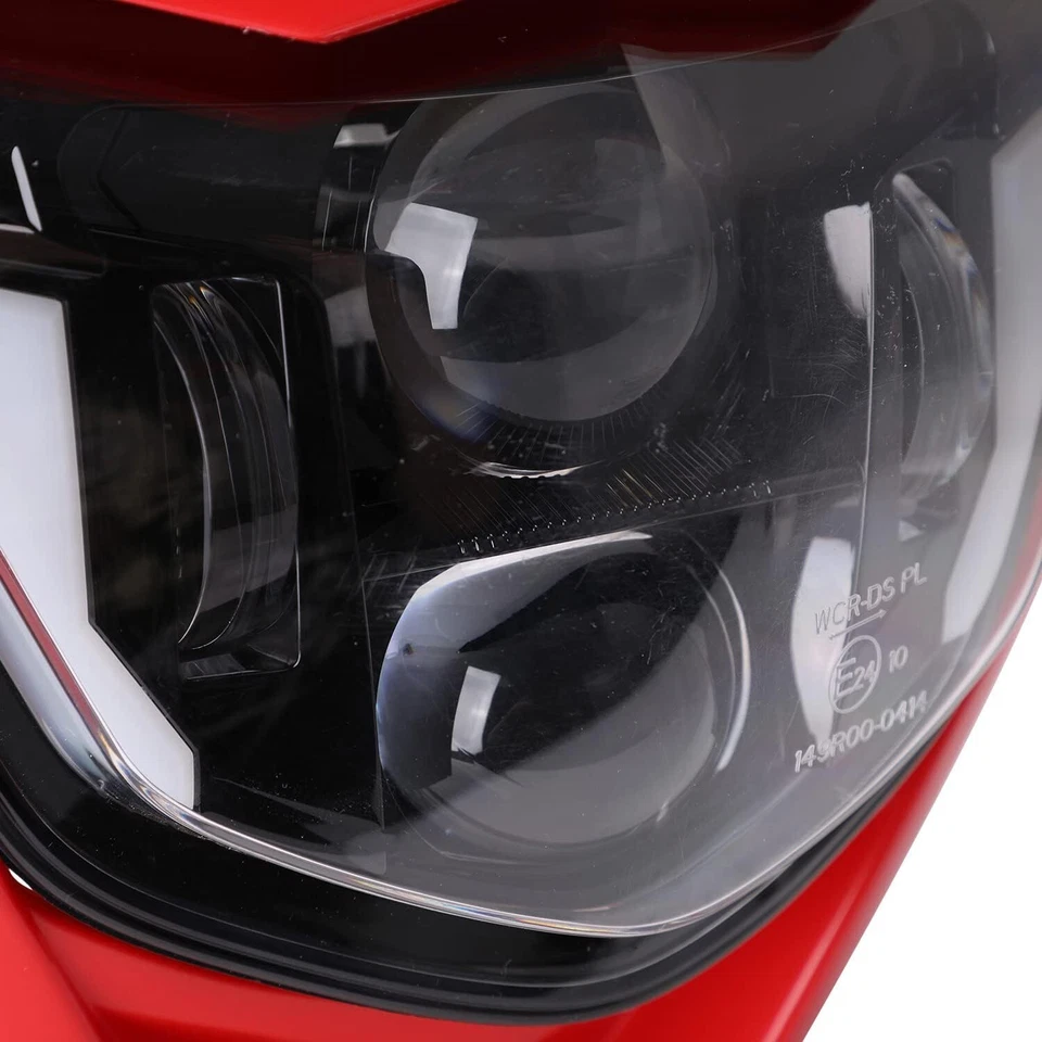 Faro LED + Arnés de cableado interruptor de manillar para Yamaha WR450F WR250F TTR CRF Foto 4 de 4