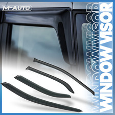 Tape-on Window Visor Smoke Vent Wind Rain Deflector Guard For 98-02 Honda Accord