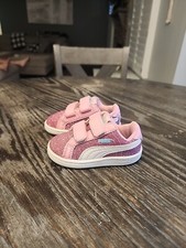 Puma Smash V2 Glitz Glam Infant Size 4