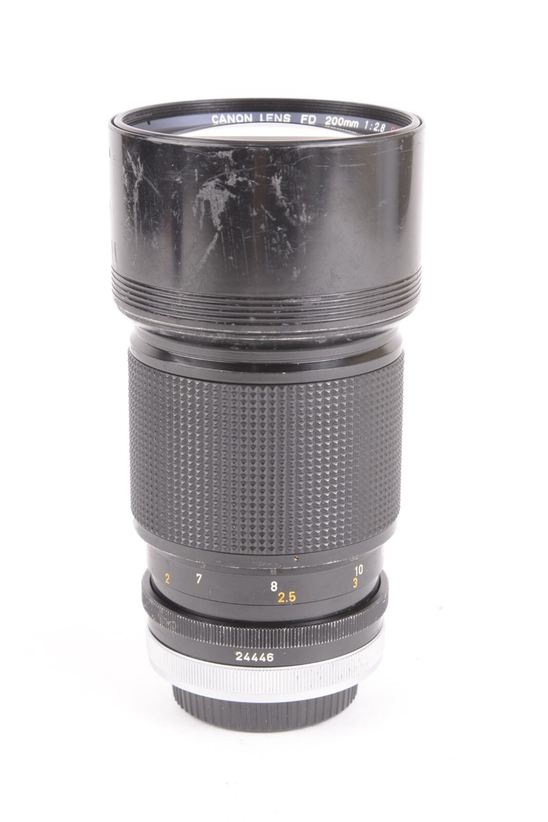 Canon FD 200mm f/2.8 S.S.C. Lens [Parts-Repair-As Is] (READ