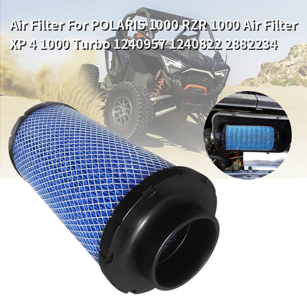 Air Filter Cleaner For 2014-2022 Polaris RZR XP 4 1000 Turbo UTV 1240822 1240957