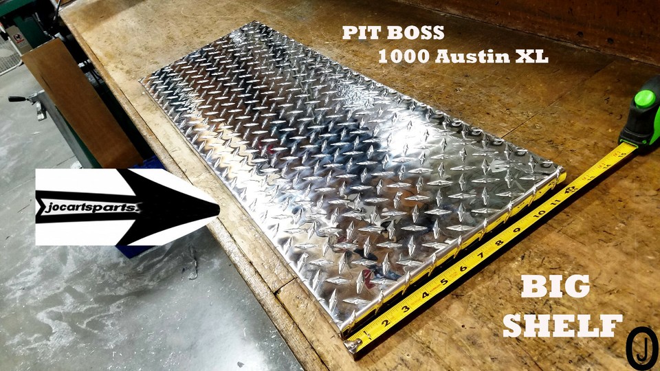 Austin Xl Rack Pit Boss1000 AUSTIN XL Pellet Grill Aluminum Diamond Plate Large ...
