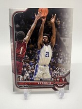 AJ Griffin 2021-22 Bowman University Rookie #95 Duke Atlanta Hawks Rc