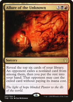 Allure of the Unknown R 207 Theros Beyond Death MTG