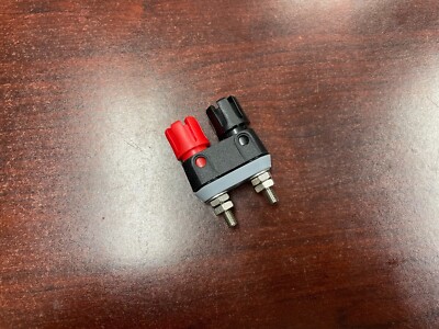 QTY-3 CLIFF Electronic CL159705 Binding Post 30A Black/Red Screw 2BA Thread