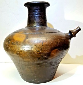 Chinese Clay Coiled Kendi, Song Dynasty (960-1279)